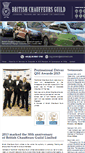 Mobile Screenshot of britishchauffeursguild.co.uk